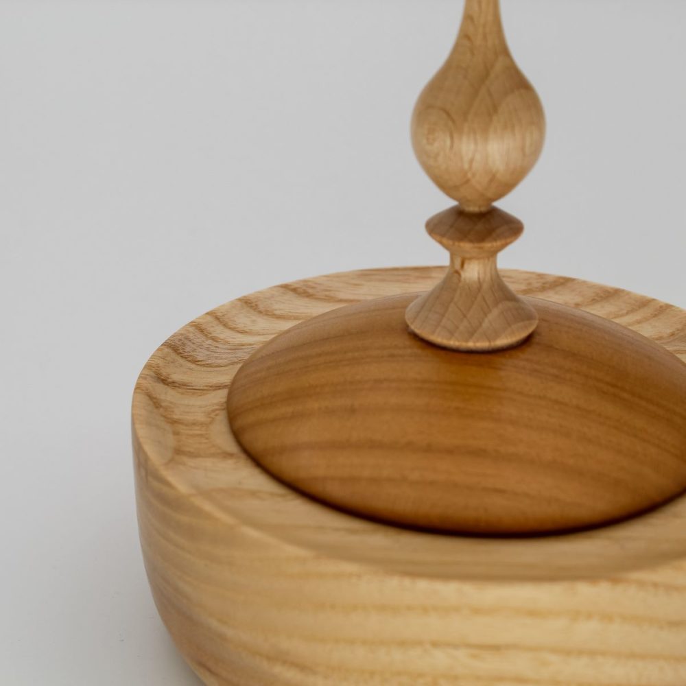 Coffret en bois de près