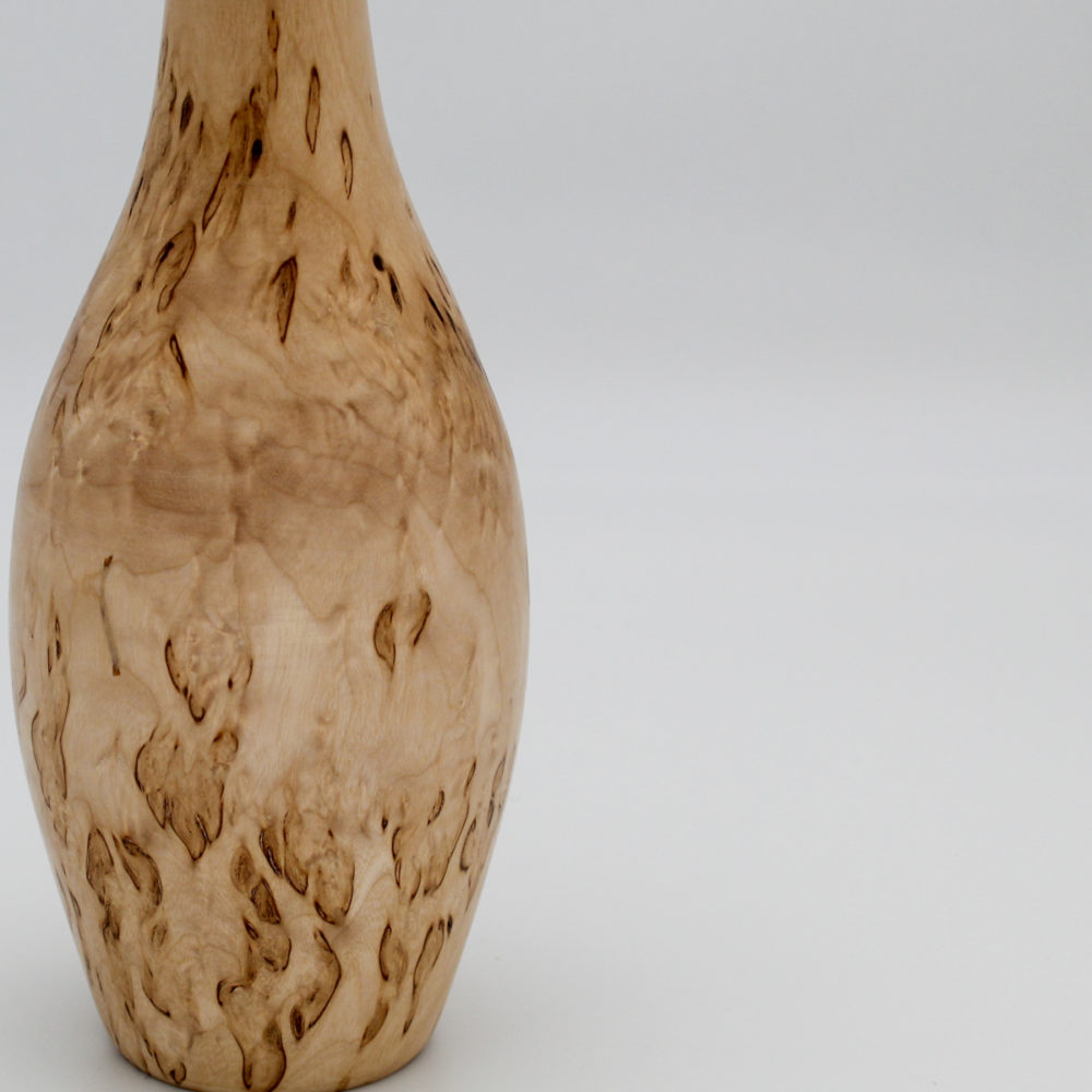 Soliflore en bois détail