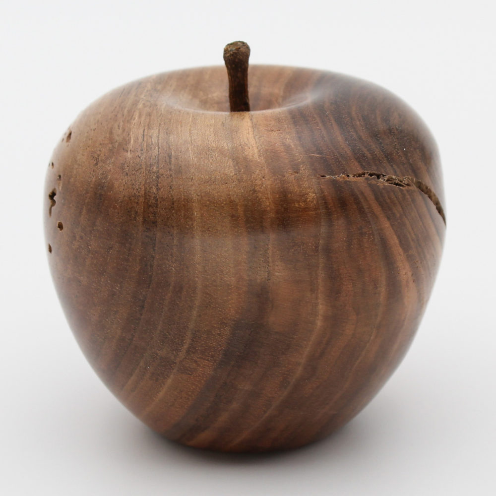 Pomme vue de côté